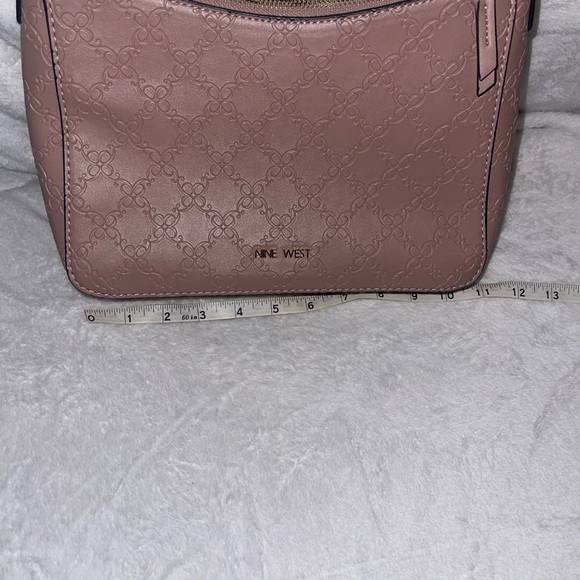 Nine West Dusty Pink Shoulder Crossbody Bag Preloved great condition - Picture 3 of 11